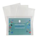 C-Line Products Reusable Poly Envelope, Side Load, Clear, 5PK Set of 5 PK, 25PK 35107-BX